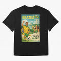 Brazil Rio de Janeiro Christ the Redeemer Sugarloaf Mountain FIFA World Cup 2026 Football Celebration Classic T-Shirt Carry the Dream of FIFA World Cup 2026 USA Canada Mexico Celebrating Neymar, Brazil, Portugal and Argentina Energy, Worldwide Fan