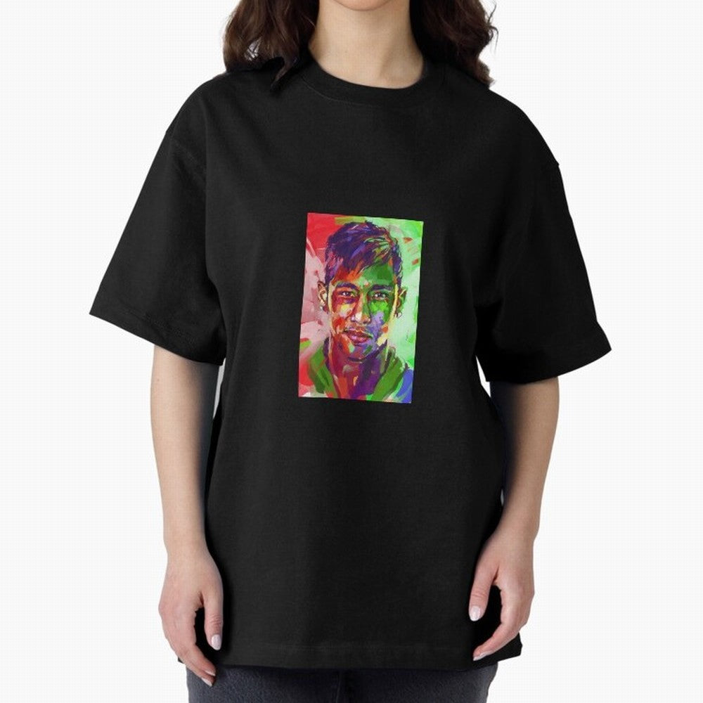 Neymar JR Oversized T-Shirt Celebrate the Stars of FIFA World Cup 2026 USA Canada Mexico Spirit, Made for Brazil, Messi and Cristiano Ronaldo, Fan Favorite Moments, National Team Passion, Big Match Drama and Soccer History; Built for Supporters