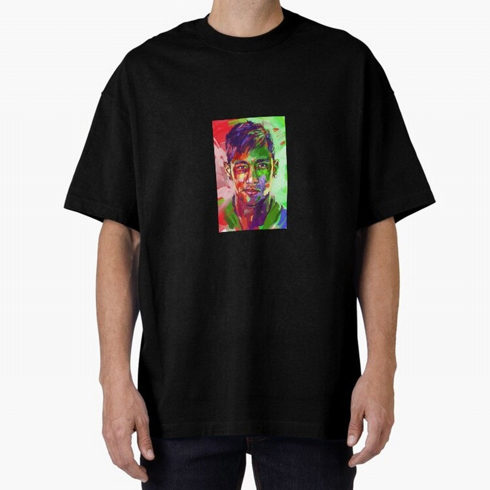 Neymar JR Oversized T-Shirt Celebrate the Stars of FIFA World Cup 2026 USA Canada Mexico Spirit, Made for Brazil, Messi and Cristiano Ronaldo, Fan Favorite Moments, National Team Passion, Big Match Drama and Soccer History; Built for Supporters
