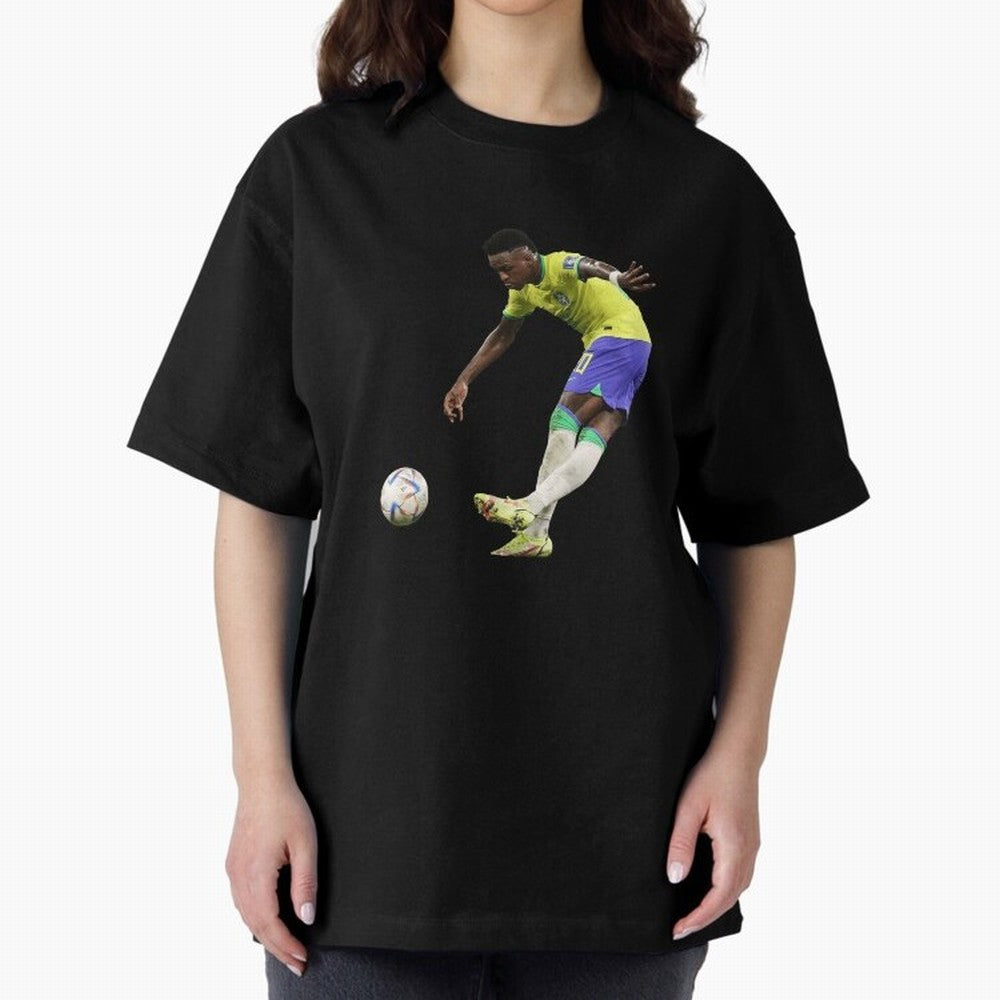 Vinicius Junior rabona Classic T-Shirt Celebrate Fan Culture around Match Day Hype around FIFA World Cup 2026 Group Stage, CR7, Germany, Game Day Rituals, Football Legends, Country Pride and the Road to the Final; Built for Supporters Chasing