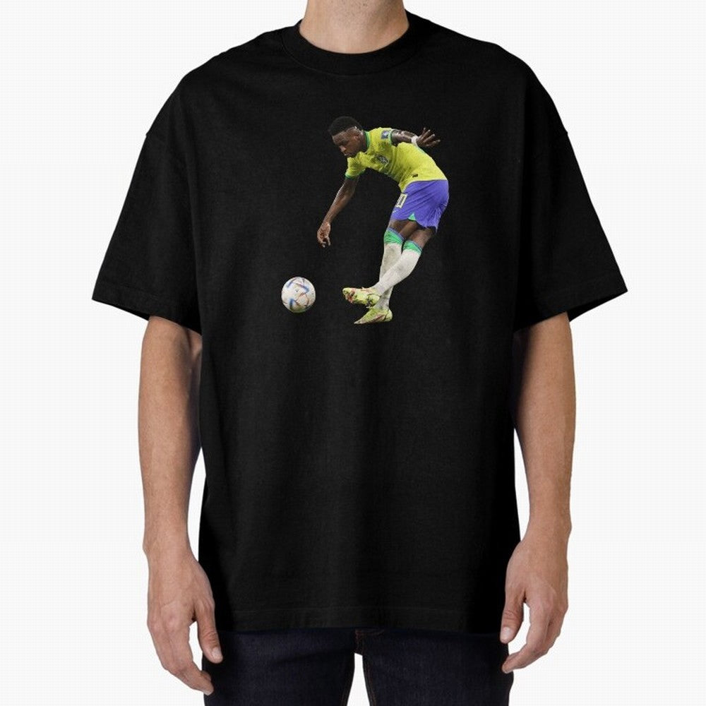 Vinicius Junior rabona Classic T-Shirt Celebrate Fan Culture around Match Day Hype around FIFA World Cup 2026 Group Stage, CR7, Germany, Game Day Rituals, Football Legends, Country Pride and the Road to the Final; Built for Supporters Chasing