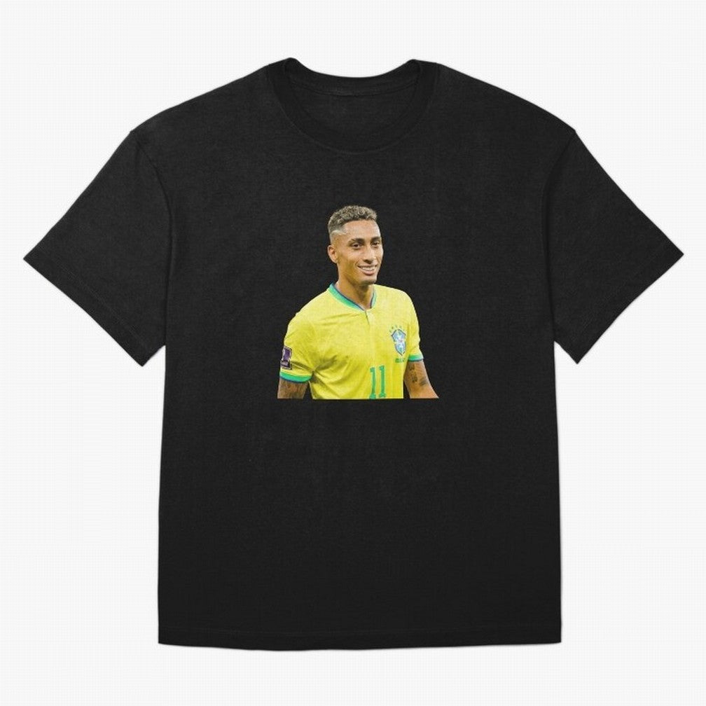 Raphinha Classic T-Shirt Represent the Passion of the FIFA World Cup 2026 USA Canada Mexico Journey through Messi, CR7 and Mbappe Highlights, Portugal Pride, Retro Football Energy, Iconic Rivalries, Trophy Chase Drama and Stadium Atmosphere;