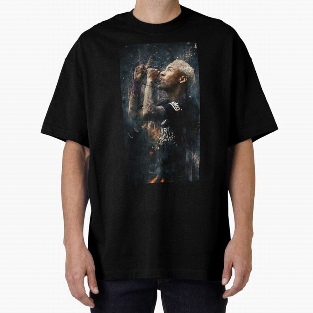 Neymar Junior - Design #o22 Oversized T-Shirt Show Fan Pride Across Match Day Hype around FIFA World Cup 2026, Haaland, Netherlands, Tournament Hype, Historic Matchups, Family Viewing Parties and Global Sports Pride; Built for Supporters Chasing