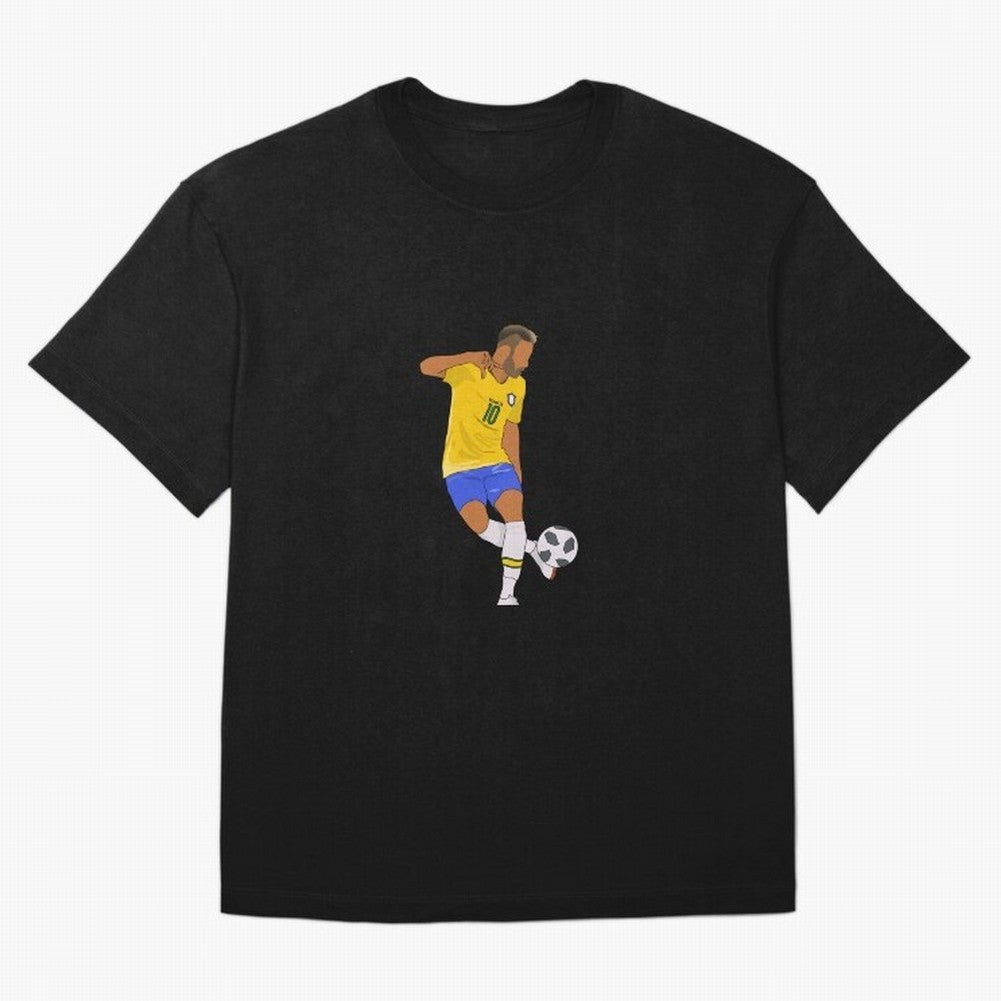 Neymar Jr. Classic T-Shirt Enjoy the Biggest Football Party of FIFA World Cup 2026 Celebrating Haaland and Mbappe, Portugal Energy, Football Festival Excitement, Trophy Ambitions, Country Rivalries and Star Player Buzz; Created for Match Day