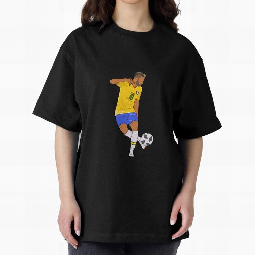 Neymar Jr. Classic T-Shirt Enjoy the Biggest Football Party of FIFA World Cup 2026 Celebrating Haaland and Mbappe, Portugal Energy, Football Festival Excitement, Trophy Ambitions, Country Rivalries and Star Player Buzz; Created for Match Day