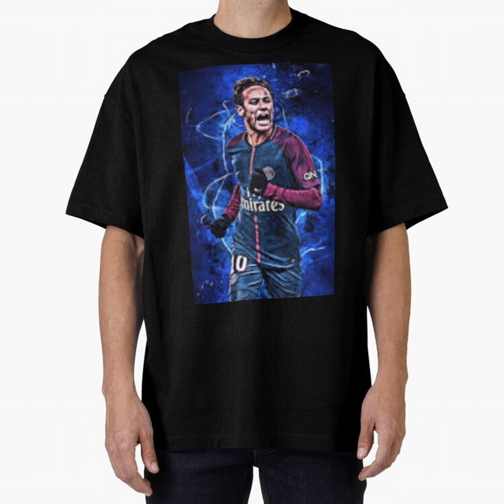 neymar jr art Oversized T-Shirt Cheer for the FIFA World Cup 2026 USA Canada Mexico Journey through CR7 Highlights, Germany Pride, Champion Mindset, Group Stage Buzz, Knockout Tension and Passionate Fan Culture; Great for Supporters Who Love