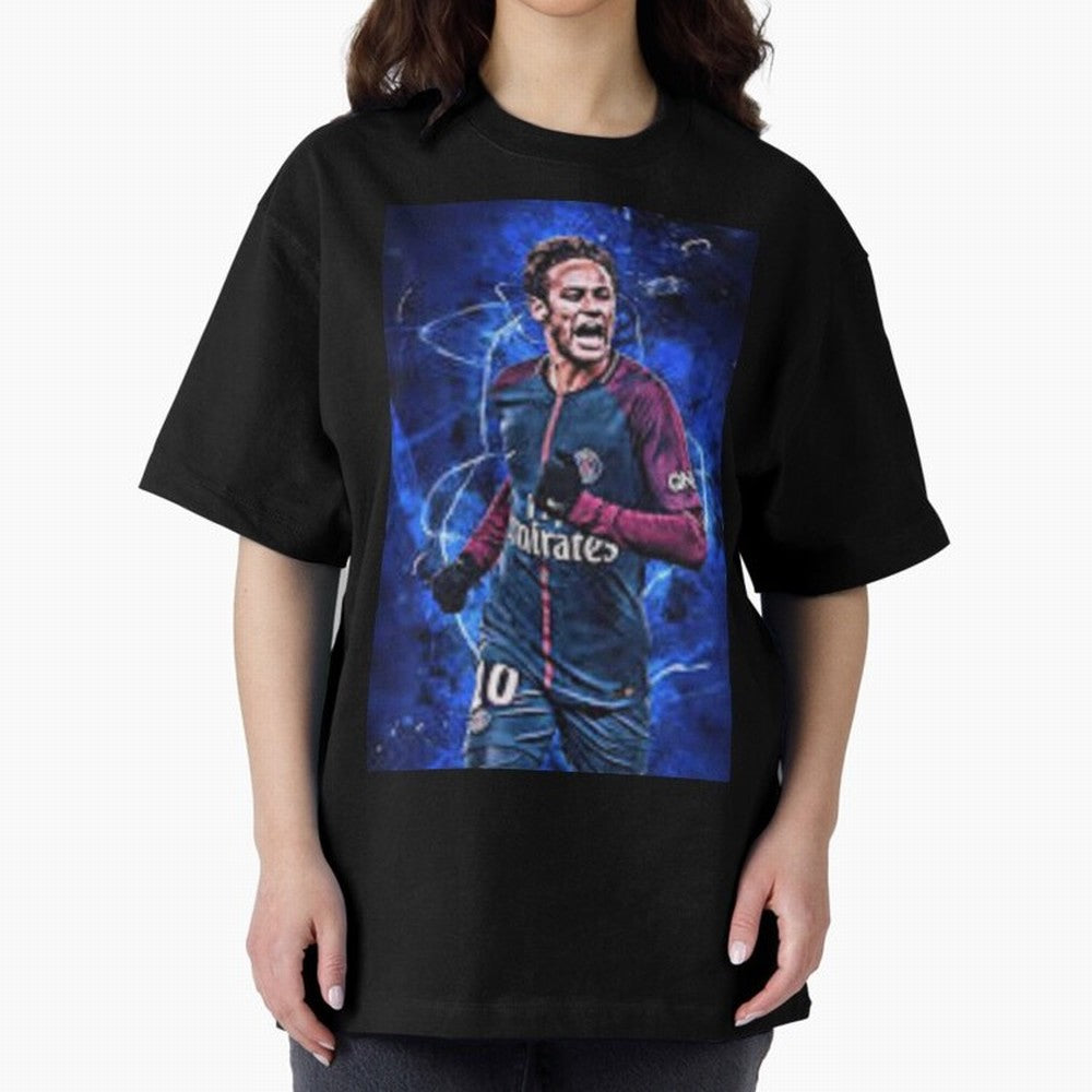 neymar jr art Oversized T-Shirt Cheer for the FIFA World Cup 2026 USA Canada Mexico Journey through CR7 Highlights, Germany Pride, Champion Mindset, Group Stage Buzz, Knockout Tension and Passionate Fan Culture; Great for Supporters Who Love