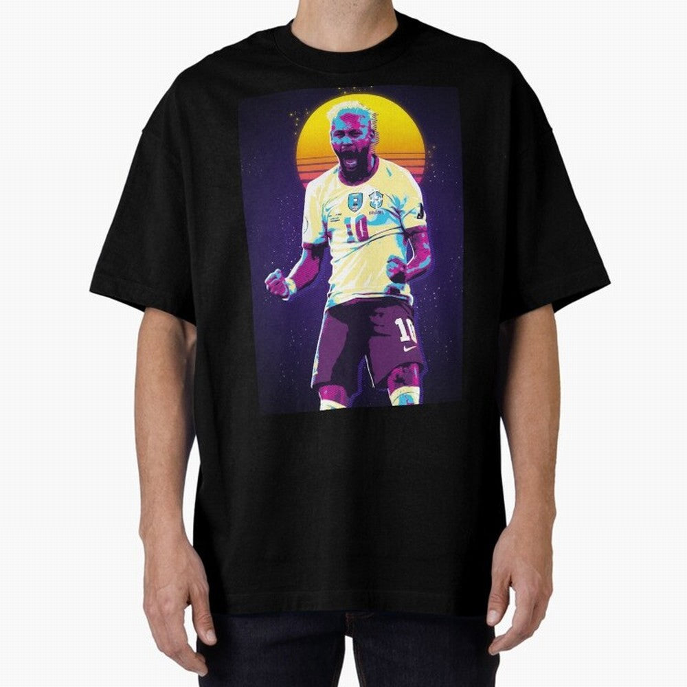 Neymar Jr selebration retro 80s Classic T-Shirt Relive Legendary Nights from FIFA World Cup 2026 Group Stage Connected to Messi and Cristiano Ronaldo, Netherlands Energy, Vintage Soccer Flavor, Modern Football Stars, National Flags and Final Night