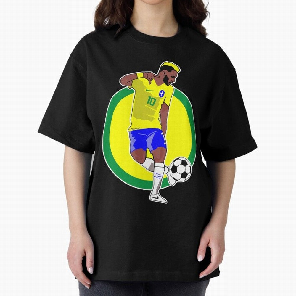 Neymar jr Classic T-Shirt Make Your Look Match Match Day Hype around FIFA World Cup 2026 USA Canada Mexico, Haaland, Spain and Netherlands, Supporter Pride, Iconic Celebrations, Legendary Names and Global Match Day Energy; Perfect for Fans,