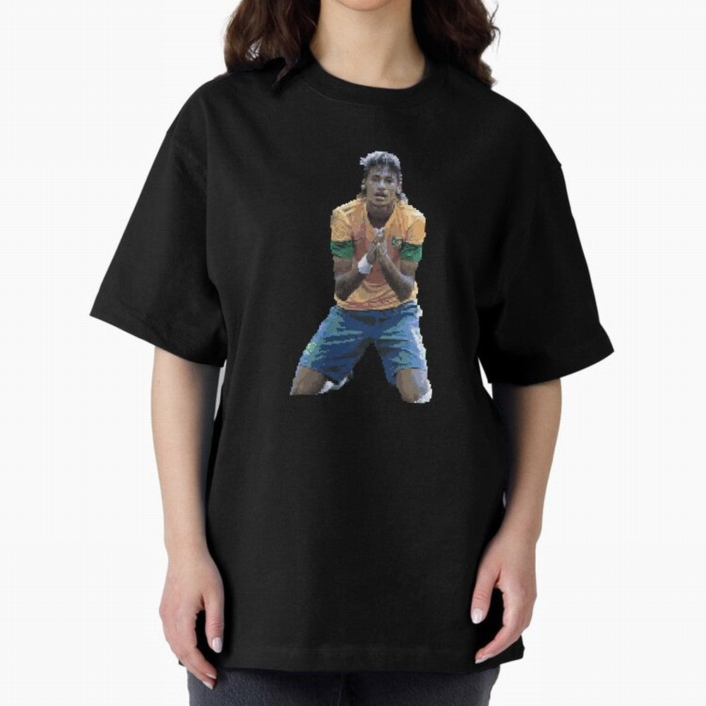 Neymar Jr Classic T-Shirt Turn Football Passion into Global Football Passion for FIFA World Cup 2026, Capturing Messi, CR7 and Mbappe, France and Portugal, Retro Football Energy, Iconic Rivalries, Trophy Chase Drama and Stadium Atmosphere; Created