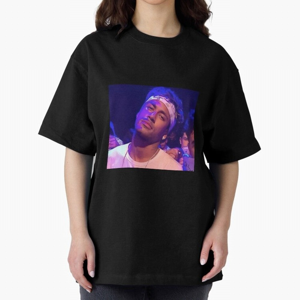 Neymar Jr Oversized T-Shirt Embrace FIFA World Cup 2026 for Fans of Neymar, Haaland and Cristiano Ronaldo and Netherlands, Bringing Vintage Soccer Flavor, Modern Football Stars, National Flags and Final Night Emotion; Created for Match Day Parties,
