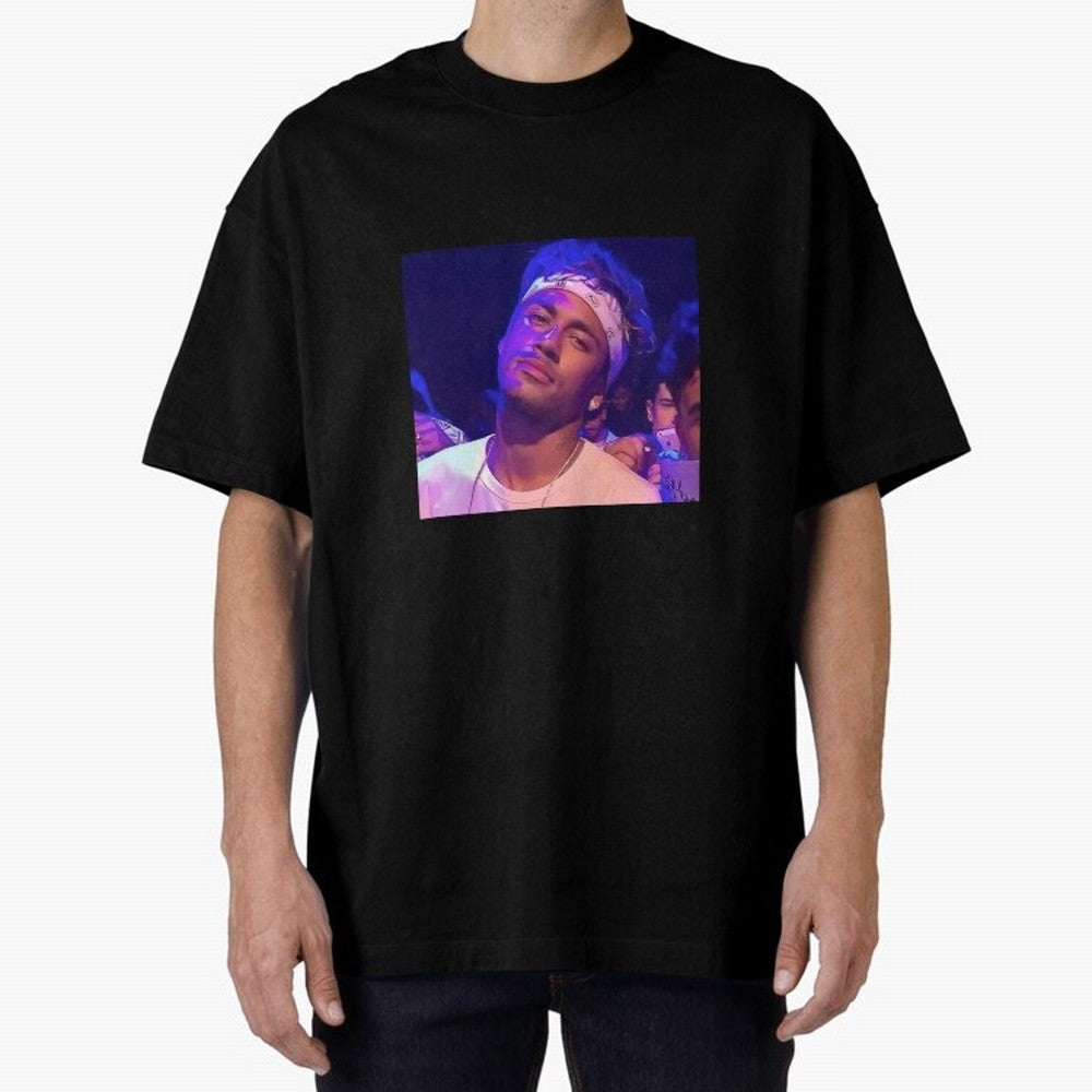 Neymar Jr Oversized T-Shirt Embrace FIFA World Cup 2026 for Fans of Neymar, Haaland and Cristiano Ronaldo and Netherlands, Bringing Vintage Soccer Flavor, Modern Football Stars, National Flags and Final Night Emotion; Created for Match Day Parties,