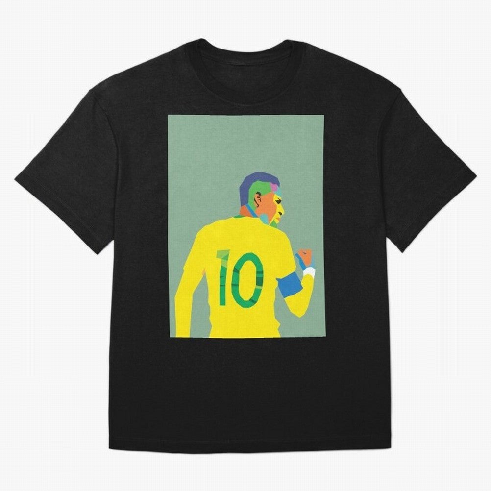 Neymar Jr Oversized T-Shirt Follow the Final Road of Global Football Passion for FIFA World Cup 2026 USA Canada Mexico, Inspired by Mbappe, Portugal, Stadium Chants, National Pride, Trophy Dreams and Unforgettable Football Memories; Great for