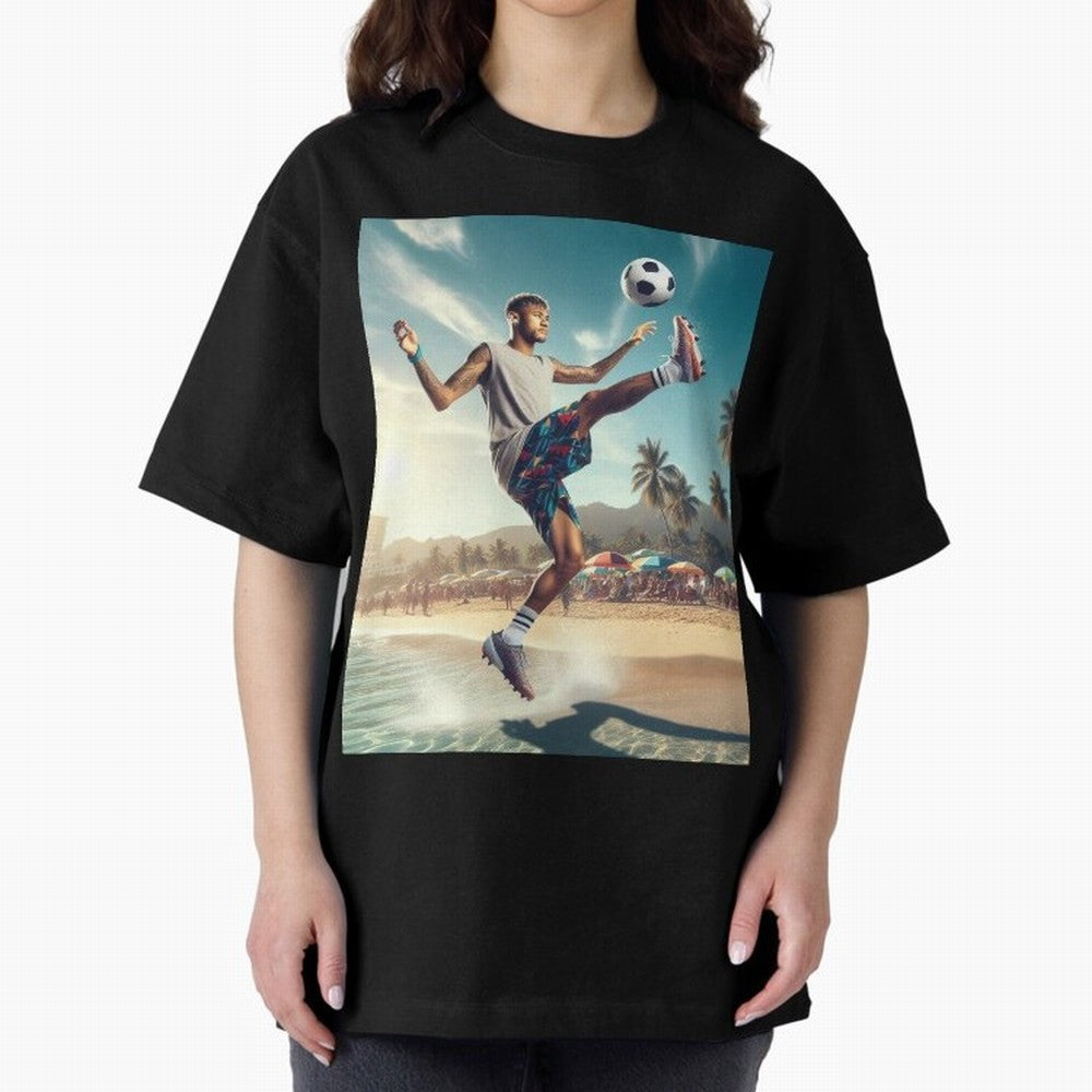 Neymar Junior Playing on Beach Classic T-Shirt Get Ready for the FIFA World Cup 2026 Group Stage Journey through Neymar Highlights, Germany Pride, Stadium Memories, Football Loyalty, International Chants and Championship Tradition; Ideal for Fans