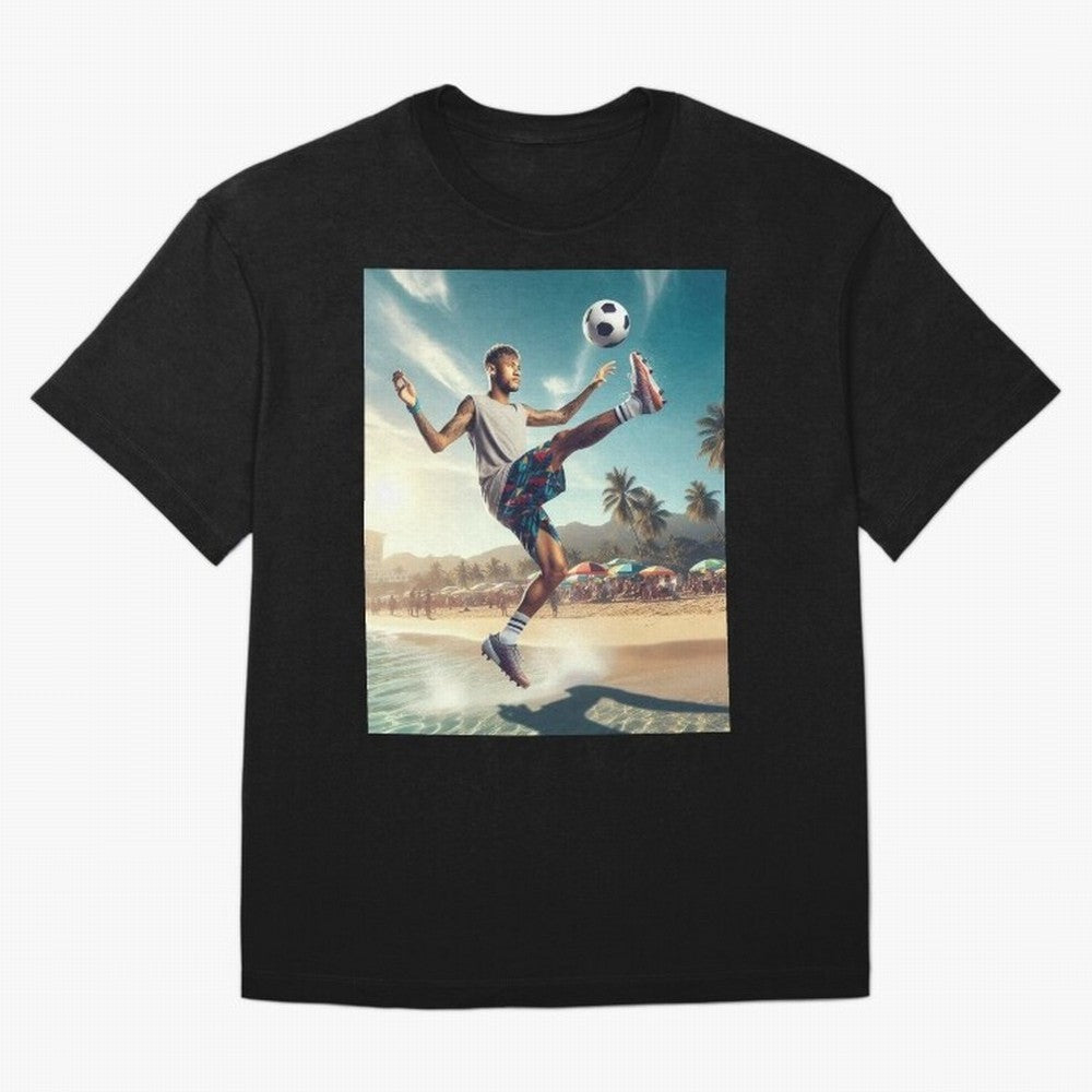 Neymar Junior Playing on Beach Classic T-Shirt Get Ready for the FIFA World Cup 2026 Group Stage Journey through Neymar Highlights, Germany Pride, Stadium Memories, Football Loyalty, International Chants and Championship Tradition; Ideal for Fans