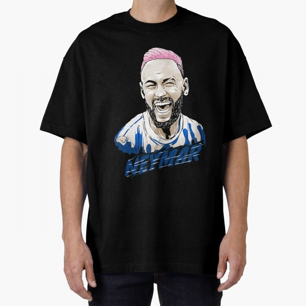 neymar superstar in paris Oversized T-Shirt Represent Fans Who Live for FIFA World Cup 2026 Group Stage Spirit, Featuring England and Germany, Messi, CR7 and Mbappe, Stadium Memories, Football Loyalty, International Chants and Championship
