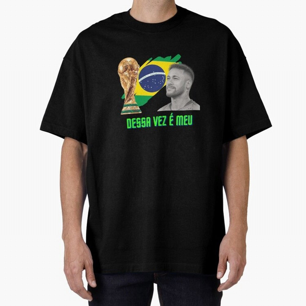 Neymar World Cup Classic T-Shirt Represent FIFA World Cup 2026 Group Stage for Fans of Mbappe and Neymar and Spain and Netherlands, Bringing Global Supporter Spirit, Legendary Goals, National Colors and Tournament Celebration; Ideal for Football