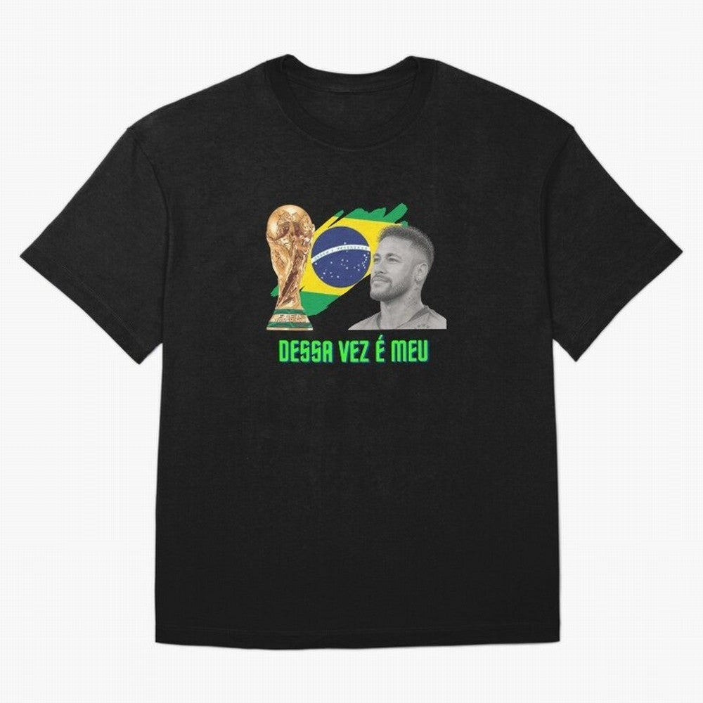 Neymar World Cup Classic T-Shirt Represent FIFA World Cup 2026 Group Stage for Fans of Mbappe and Neymar and Spain and Netherlands, Bringing Global Supporter Spirit, Legendary Goals, National Colors and Tournament Celebration; Ideal for Football