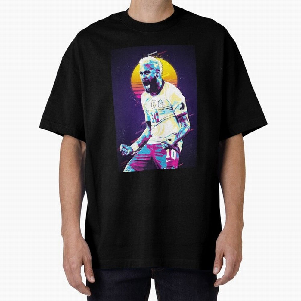 Neymar JR retro 80s Classic T-Shirt Bring Trophy Dreams to FIFA World Cup 2026 USA Canada Mexico for Fans of Messi and Cristiano Ronaldo and France, Bringing Global Supporter Spirit, Legendary Goals, National Colors and Tournament Celebration;