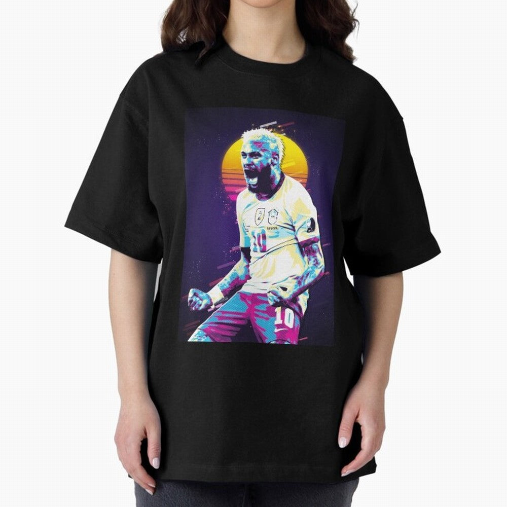 Neymar JR retro 80s Classic T-Shirt Bring Trophy Dreams to FIFA World Cup 2026 USA Canada Mexico for Fans of Messi and Cristiano Ronaldo and France, Bringing Global Supporter Spirit, Legendary Goals, National Colors and Tournament Celebration;