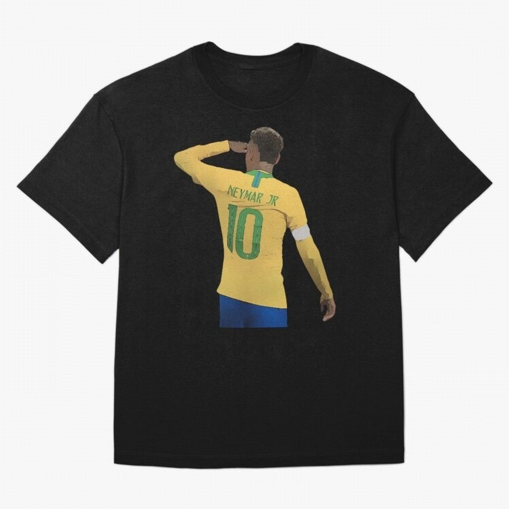Neymar Jr World Cup Brazil Classic T-Shirt Show Championship Spirit for FIFA World Cup 2026 USA Canada Mexico Spirit, Highlighting Portugal, Neymar, Haaland and Cristiano Ronaldo, Sports Nostalgia, International Competition, Famous Players and