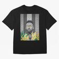 Brazil Football Star Grunge Poster Oversized T-Shirt Follow the Road to the FIFA World Cup 2026 Group Stage Journey through Mbappe Highlights, Argentina and Brazil Pride, Game Day Rituals, Football Legends, Country Pride and the Road to the Final;