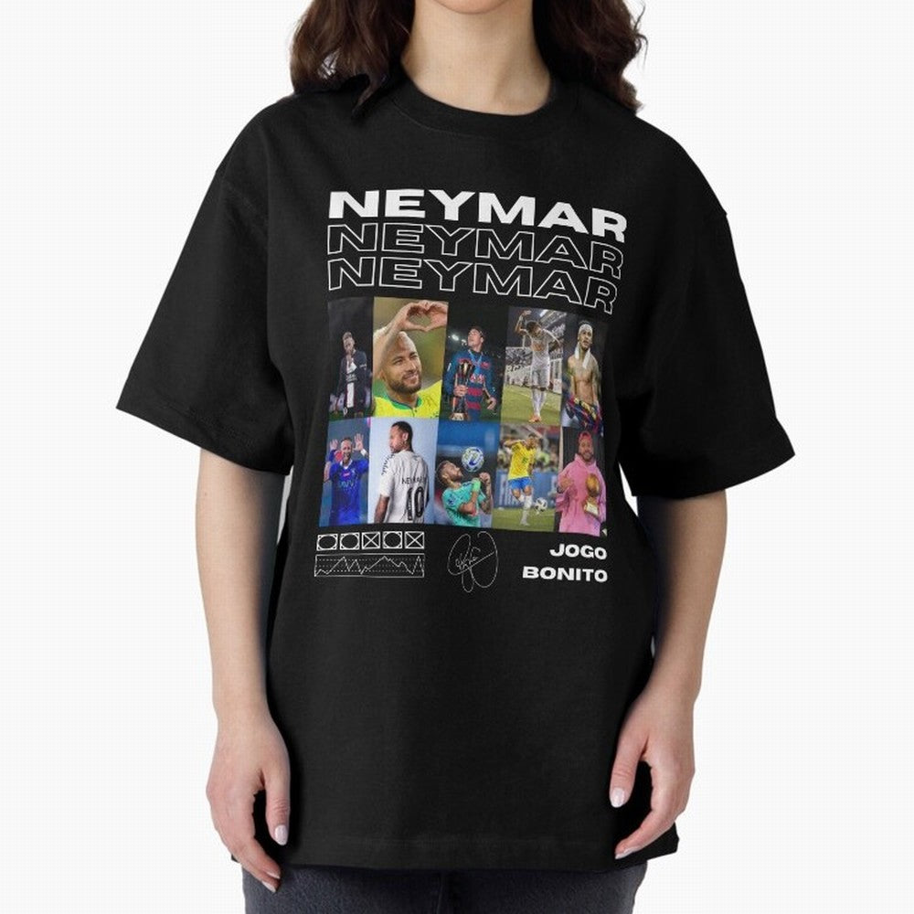 Neymar Jr. Collage Classic T-Shirt Make Your Look Match FIFA World Cup 2026 Group Stage Celebrating Messi, England Energy, Soccer Culture, Superstar Moments, National Team Dreams and Competitive Fire; Ideal for Fans Who Follow Messi, Cristiano