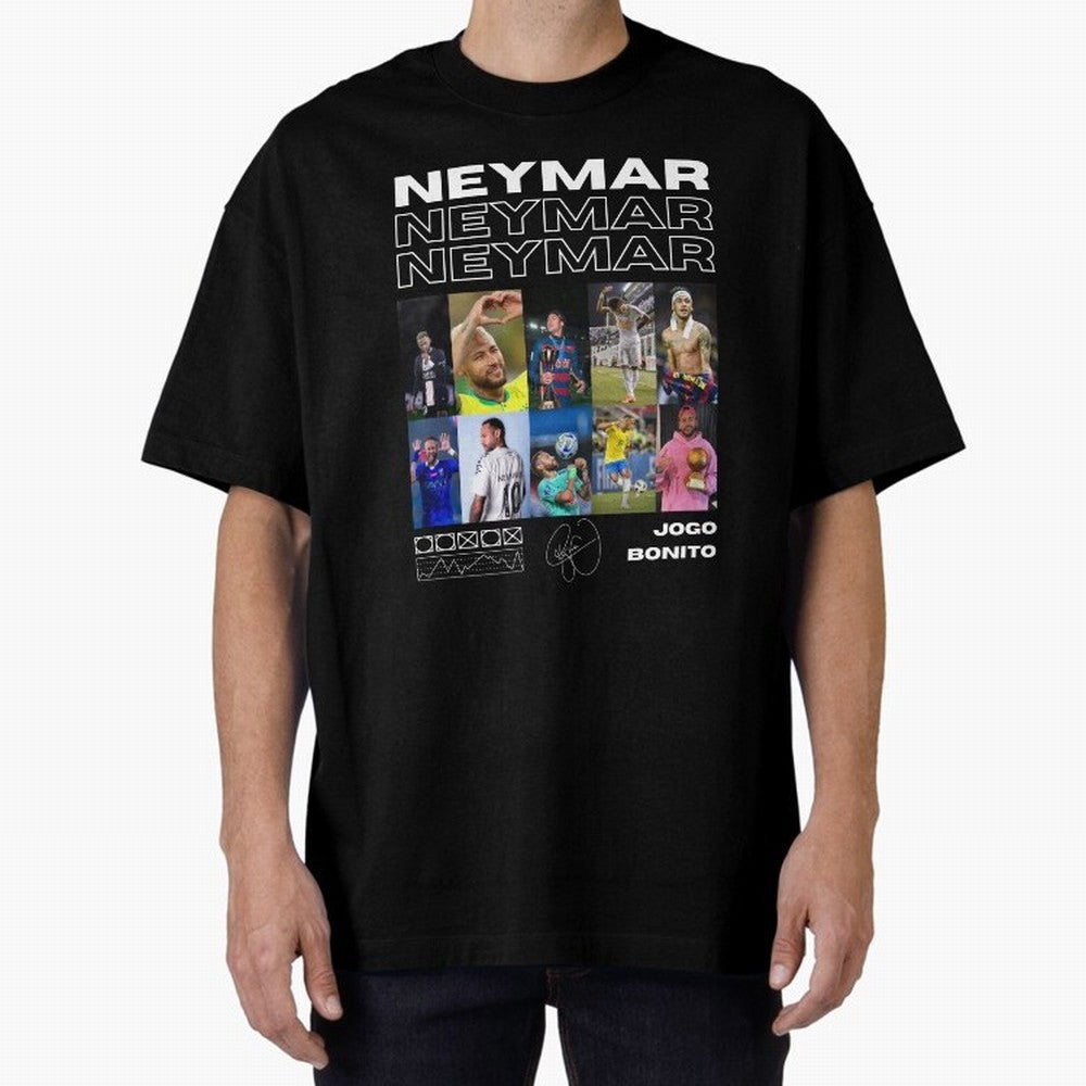 Neymar Jr. Collage Classic T-Shirt Make Your Look Match FIFA World Cup 2026 Group Stage Celebrating Messi, England Energy, Soccer Culture, Superstar Moments, National Team Dreams and Competitive Fire; Ideal for Fans Who Follow Messi, Cristiano