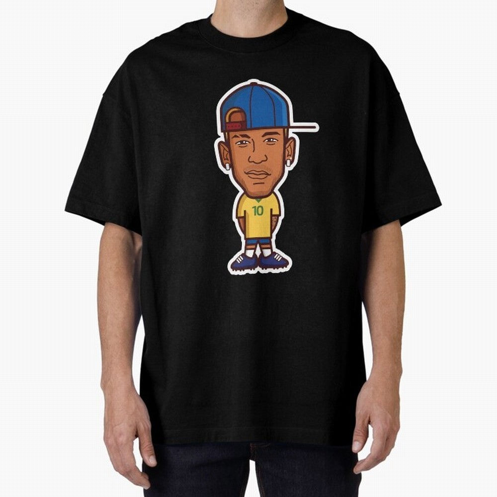 JR Oversized T-Shirt Refresh Match Day Hype around FIFA World Cup 2026, Cristiano Ronaldo, Brazil, Match Day Excitement, Supporter Culture, Golden Goals and Global Football Passion; Perfect for Supporters Who Want Bold Football Energy, Global Pride