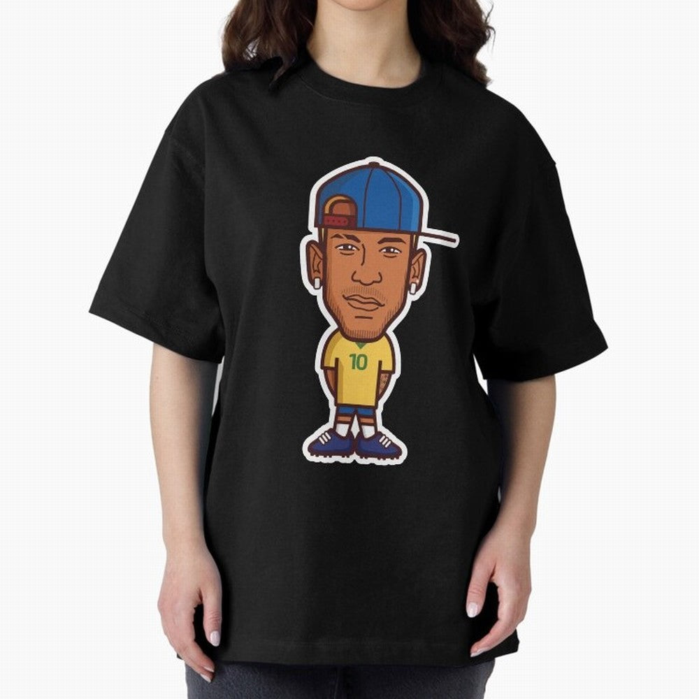 JR Oversized T-Shirt Refresh Match Day Hype around FIFA World Cup 2026, Cristiano Ronaldo, Brazil, Match Day Excitement, Supporter Culture, Golden Goals and Global Football Passion; Perfect for Supporters Who Want Bold Football Energy, Global Pride