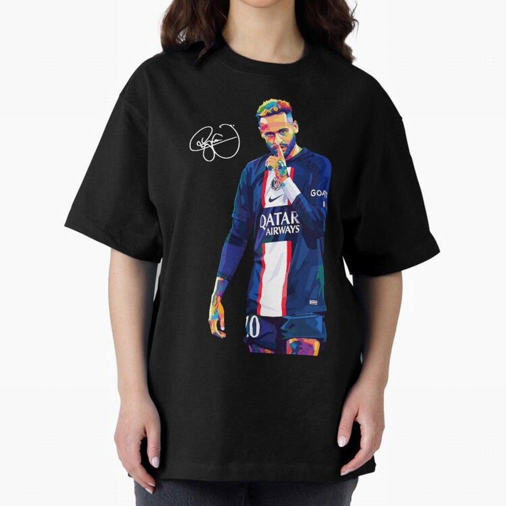 Neymar Jr Wpap Art Classic T-Shirt Celebrate Global Passion for Global Football Passion for FIFA World Cup 2026, Driven by Neymar, Haaland and Cristiano Ronaldo, Brazil, Football Passion, Legendary Performances, Festival Vibes and Supporter