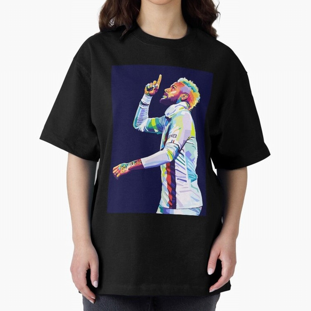 Neymar Jr Wpap Pop art Classic T-Shirt Join the Global Buzz around Match Day Hype around FIFA World Cup 2026 USA Canada Mexico, Mbappe, Brazil, Portugal and Argentina, Vintage Soccer Flavor, Modern Football Stars, National Flags and Final Night