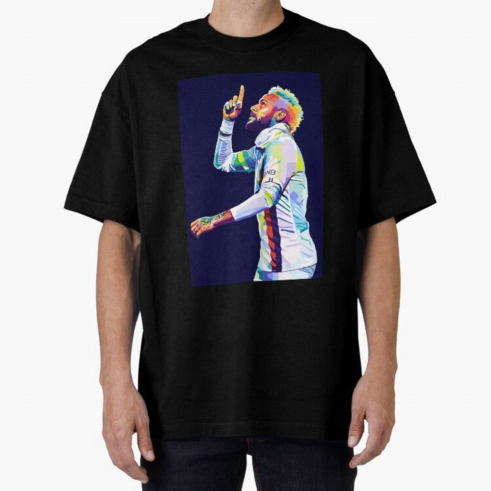 Neymar Jr Wpap Pop art Classic T-Shirt Join the Global Buzz around Match Day Hype around FIFA World Cup 2026 USA Canada Mexico, Mbappe, Brazil, Portugal and Argentina, Vintage Soccer Flavor, Modern Football Stars, National Flags and Final Night