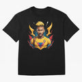 Neymar Jr illustration Classic T-Shirt Celebrate Supporters United by Match Day Hype around FIFA World Cup 2026, Messi, Neymar and Mbappe, Spain and Netherlands, Retro Football Energy, Iconic Rivalries, Trophy Chase Drama and Stadium Atmosphere;