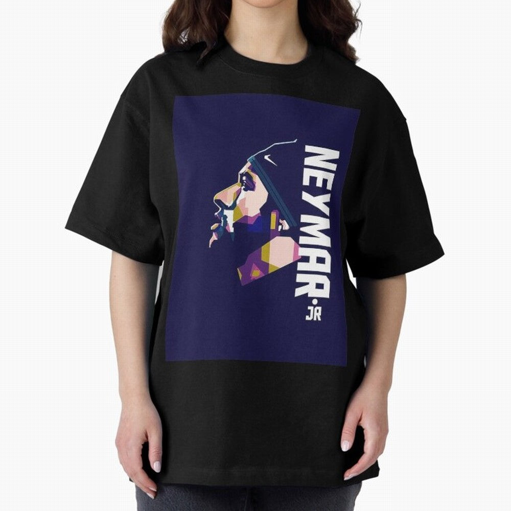 Neymar Jr Art Print Navy Classic T-Shirt Share Match Day Hype around FIFA World Cup 2026, CR7, Portugal, Vintage Soccer Flavor, Modern Football Stars, National Flags and Final Night Emotion; Ideal for Fans Who Follow Messi, Cristiano Ronaldo, CR7,