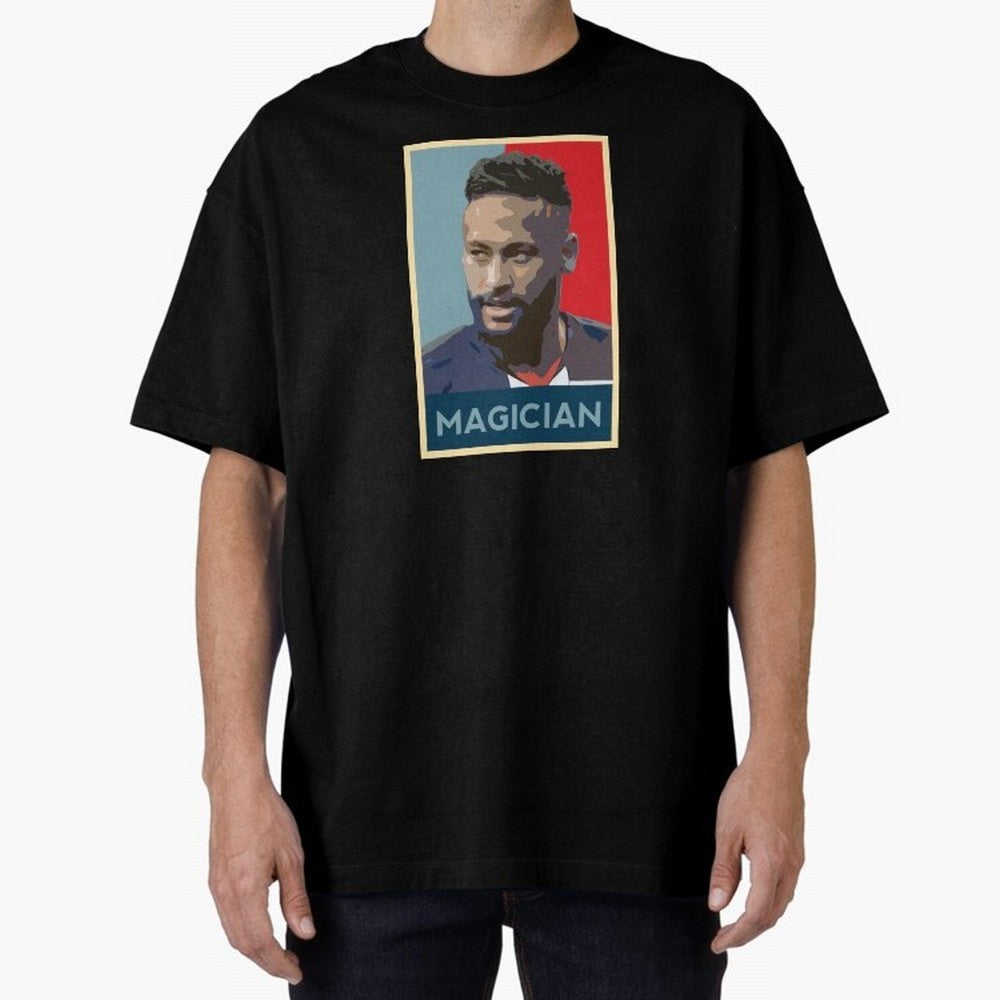 Neymar Hope Poster Classic T-Shirt Bring Legendary Rivalry Energy to Global Football Passion for FIFA World Cup 2026 Group Stage, Capturing Cristiano Ronaldo, Haaland and CR7, Argentina, France and Brazil, Game Day Rituals, Football Legends,