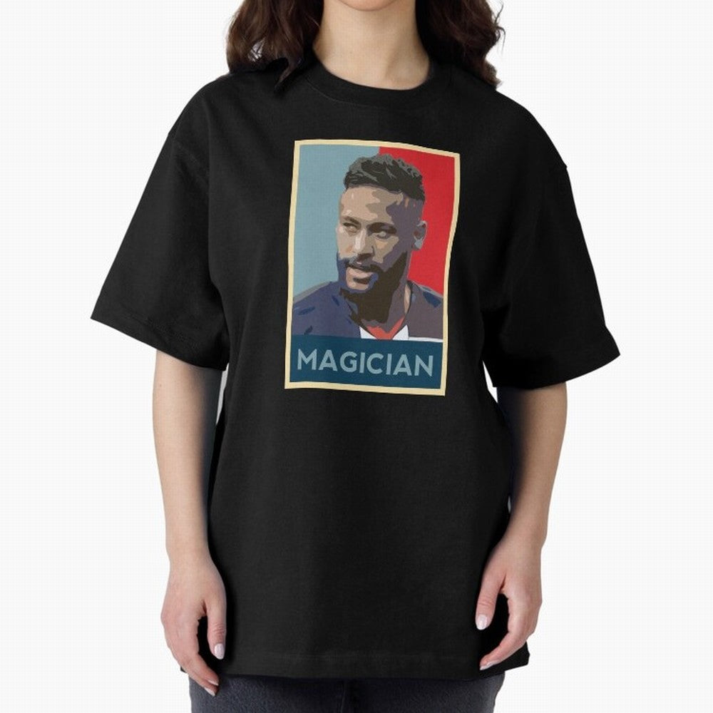 Neymar Hope Poster Classic T-Shirt Bring Legendary Rivalry Energy to Global Football Passion for FIFA World Cup 2026 Group Stage, Capturing Cristiano Ronaldo, Haaland and CR7, Argentina, France and Brazil, Game Day Rituals, Football Legends,