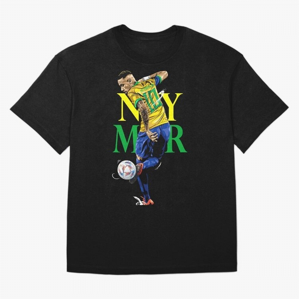 Neymar JR Brazil Oversized T-Shirt Stand with FIFA World Cup 2026 Group Stage for Fans of CR7 and Messi and England and Germany, Bringing Game Day Rituals, Football Legends, Country Pride and the Road to the Final; Made for Collectors Who Enjoy