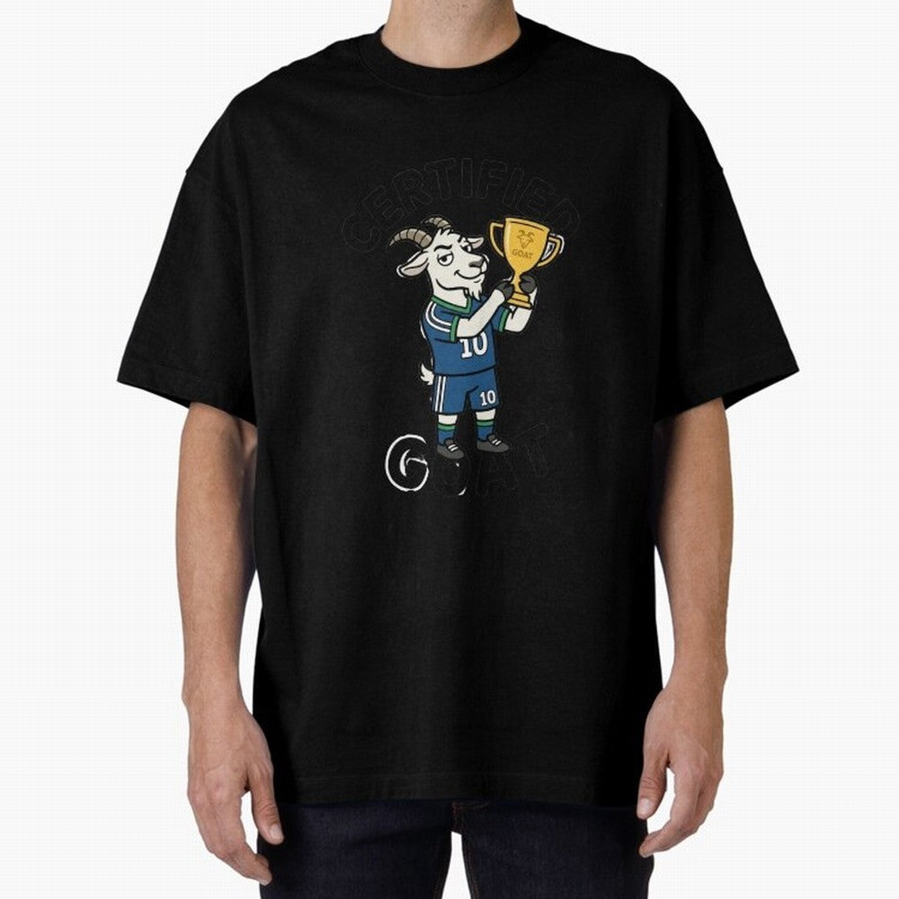 Certified G.O.A.T Classic T-Shirt Support Your Favorite Stars during FIFA World Cup 2026 USA Canada Mexico for Fans of Neymar and Portugal, Spain and Germany, Bringing Soccer Culture, Superstar Moments, National Team Dreams and Competitive Fire;