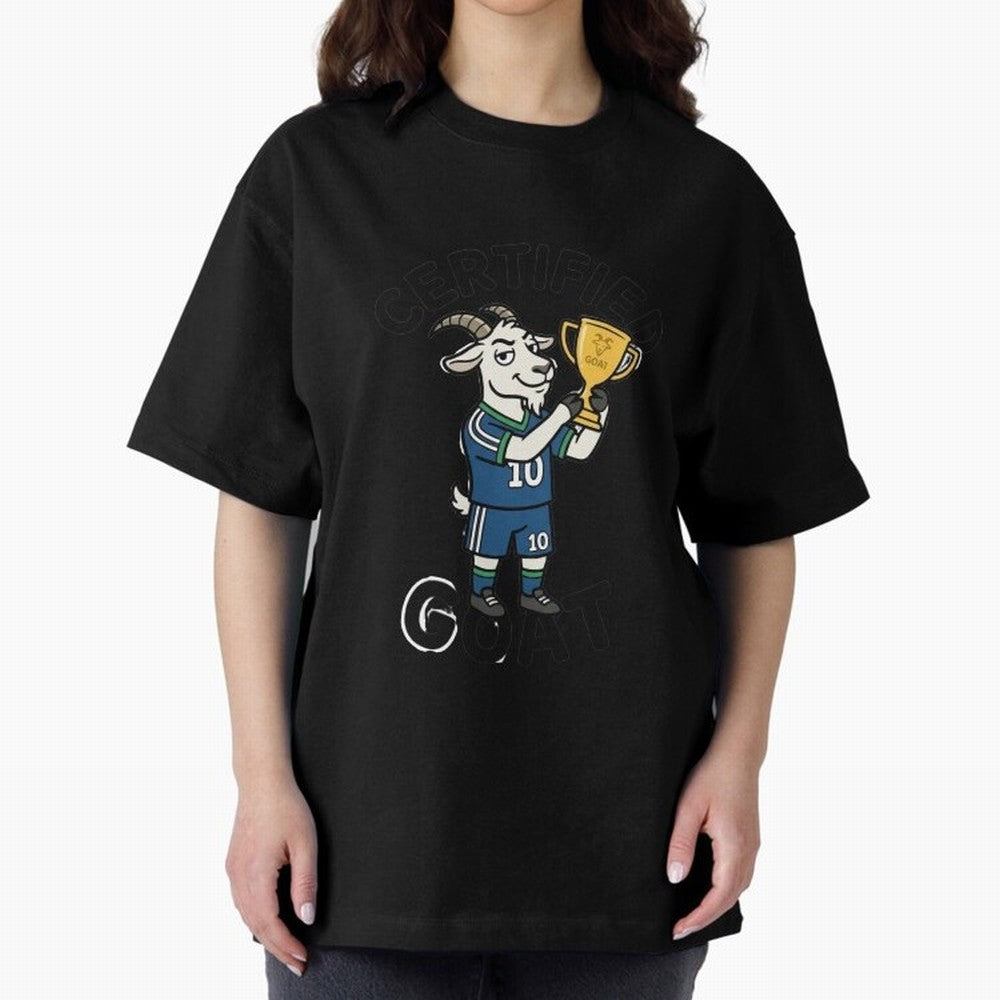 Certified G.O.A.T Classic T-Shirt Support Your Favorite Stars during FIFA World Cup 2026 USA Canada Mexico for Fans of Neymar and Portugal, Spain and Germany, Bringing Soccer Culture, Superstar Moments, National Team Dreams and Competitive Fire;