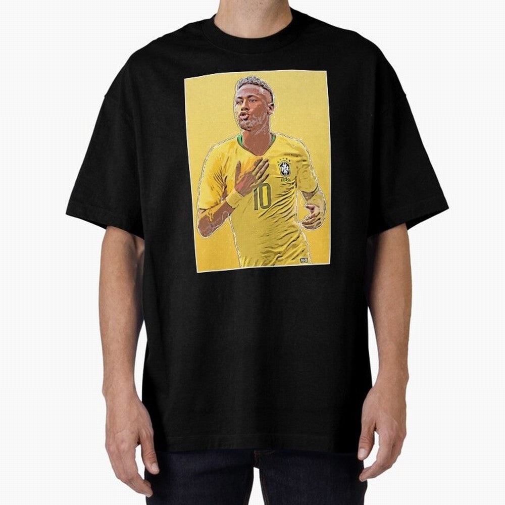 Neymar Oversized T-Shirt Make Your Look Match the FIFA World Cup 2026 USA Canada Mexico Journey through Messi, Neymar and Mbappe Highlights, England, France and Netherlands Pride, Game Day Rituals, Football Legends, Country Pride and the Road to