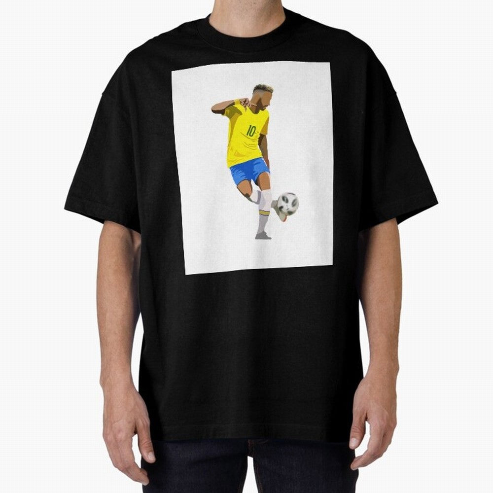 Neymar Jr Brazil Classic T-Shirt Show Your Love for Match Day Hype around FIFA World Cup 2026, CR7 and Messi, England, Championship Spirit, Famous Goals, Roaring Crowds and International Football Unity; Built for Supporters Chasing Trophy Dreams,