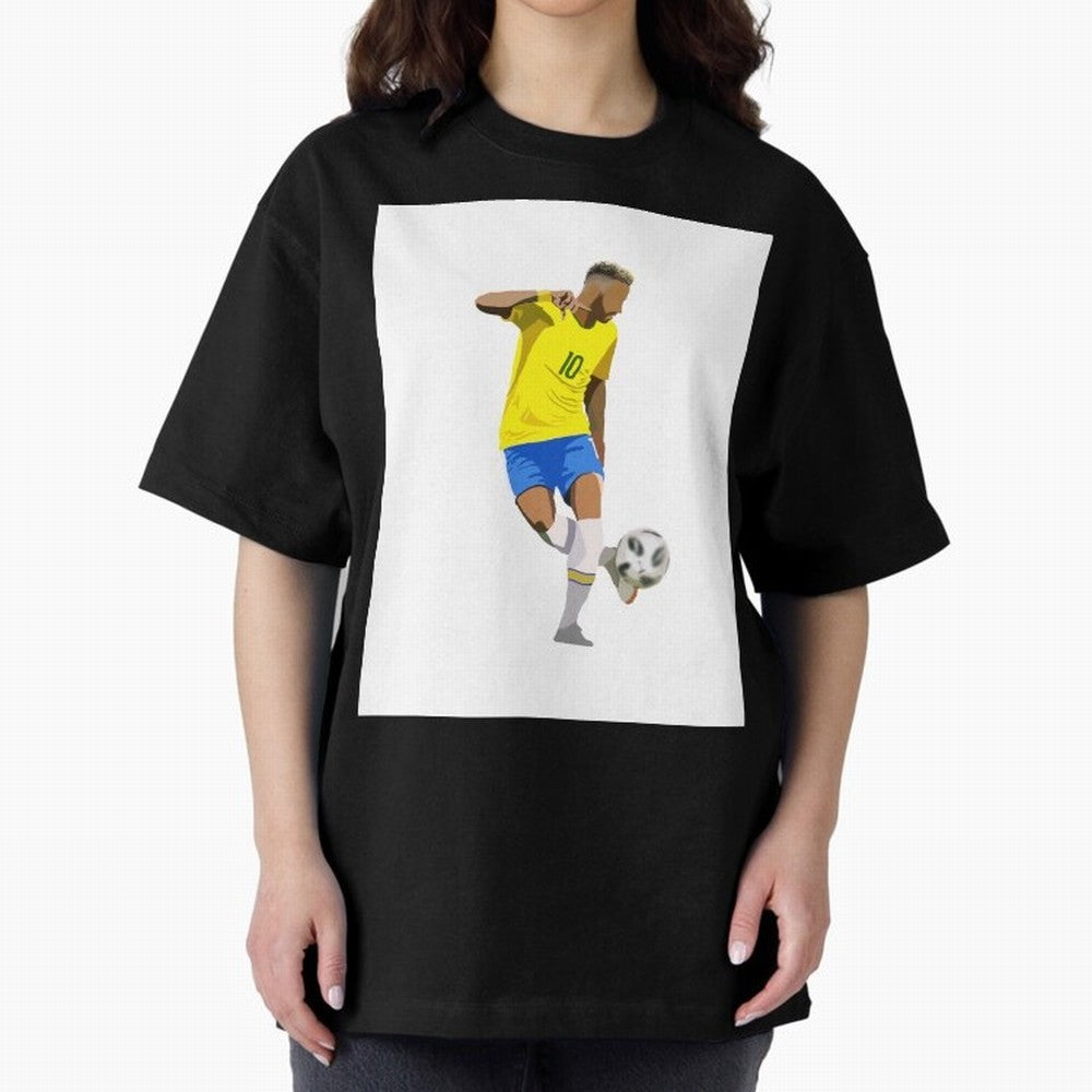 Neymar Jr Brazil Classic T-Shirt Show Your Love for Match Day Hype around FIFA World Cup 2026, CR7 and Messi, England, Championship Spirit, Famous Goals, Roaring Crowds and International Football Unity; Built for Supporters Chasing Trophy Dreams,