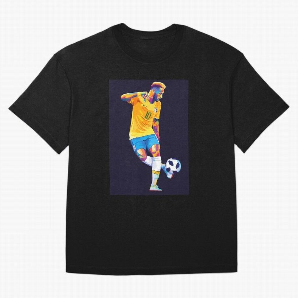 Neymar Jr Wpap pop art Oversized T-Shirt Feel the Roar of Match Day Hype around FIFA World Cup 2026 Group Stage, Neymar, Haaland and Cristiano Ronaldo, Argentina and Brazil, Supporter Pride, Iconic Celebrations, Legendary Names and Global Match Day