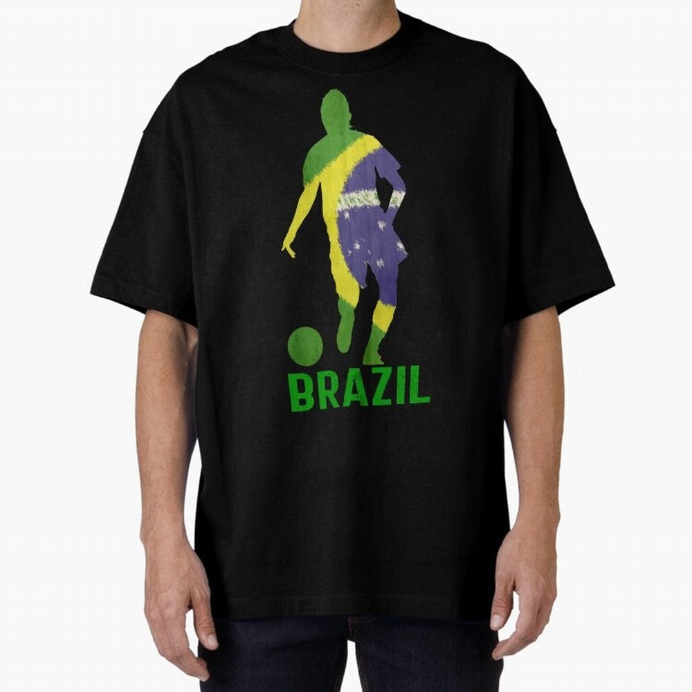 Brazil Essential T-Shirt Follow the Final Road of Global Football Passion for FIFA World Cup 2026 USA Canada Mexico, Driven by Neymar, Spain, Match Day Excitement, Supporter Culture, Golden Goals and Global Football Passion; Ideal for Fans Who
