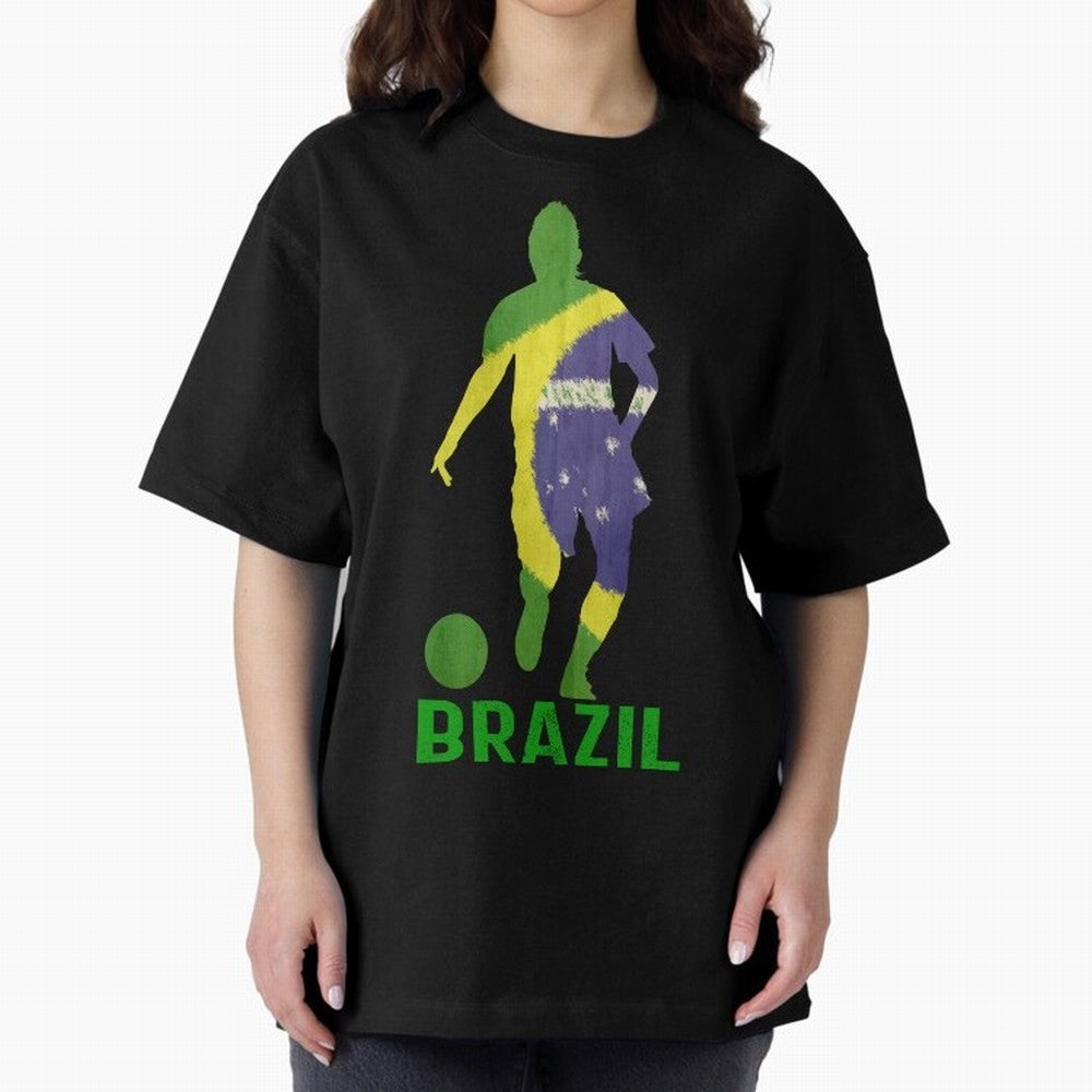 Brazil Essential T-Shirt Follow the Final Road of Global Football Passion for FIFA World Cup 2026 USA Canada Mexico, Driven by Neymar, Spain, Match Day Excitement, Supporter Culture, Golden Goals and Global Football Passion; Ideal for Fans Who