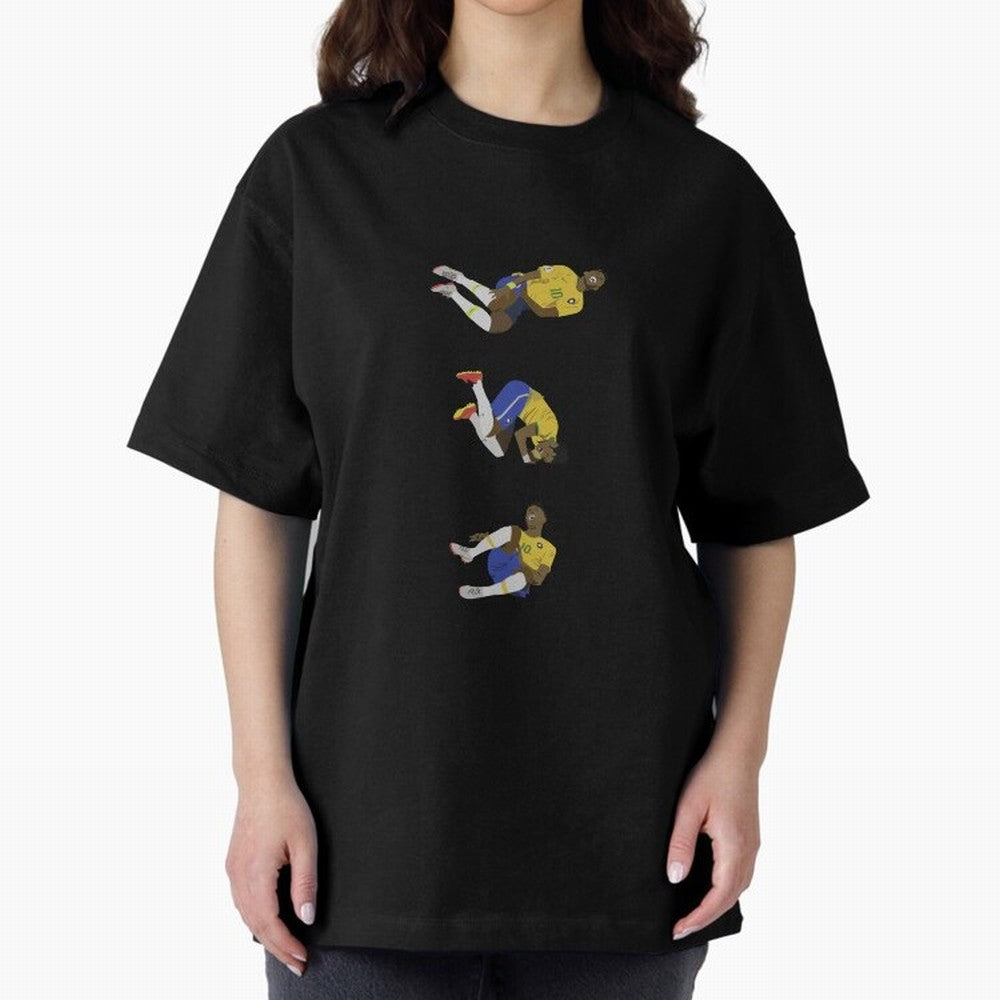 Neymar Jr Funny Rolling Art Essential T-Shirt Celebrate Unforgettable Nights in FIFA World Cup 2026 USA Canada Mexico for Fans of Neymar and France and Portugal, Bringing Sports Nostalgia, International Competition, Famous Players and Unforgettable