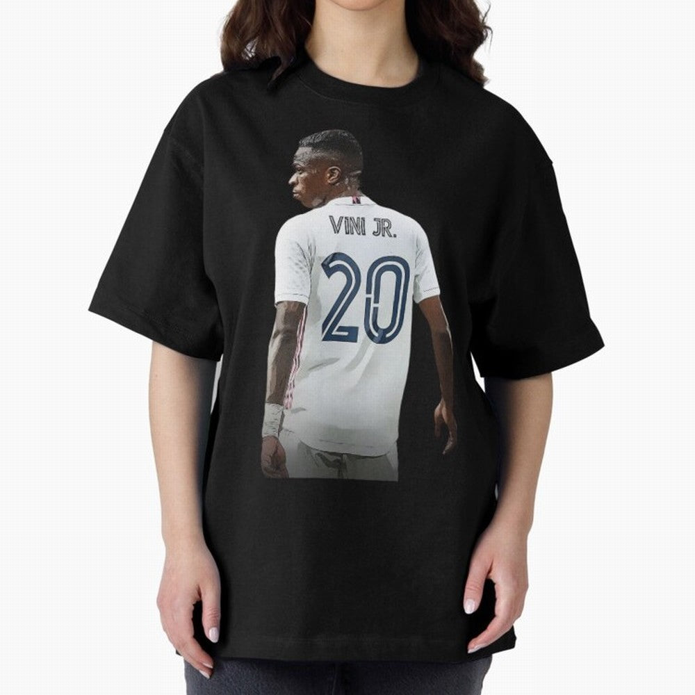 Vinicius Jr 20 - Madrid Classic T-Shirt Follow the Final Road of Match Day Hype around FIFA World Cup 2026, Cristiano Ronaldo, Haaland and CR7, Netherlands, Sports Nostalgia, International Competition, Famous Players and Unforgettable Victories;