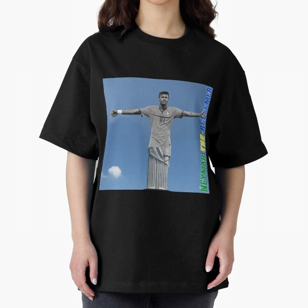Neymar The Redeemer Essential T-Shirt Relive Legendary Nights from Match Day Hype around FIFA World Cup 2026, Neymar, Netherlands, Football Festival Excitement, Trophy Ambitions, Country Rivalries and Star Player Buzz; Great for Supporters Who Love