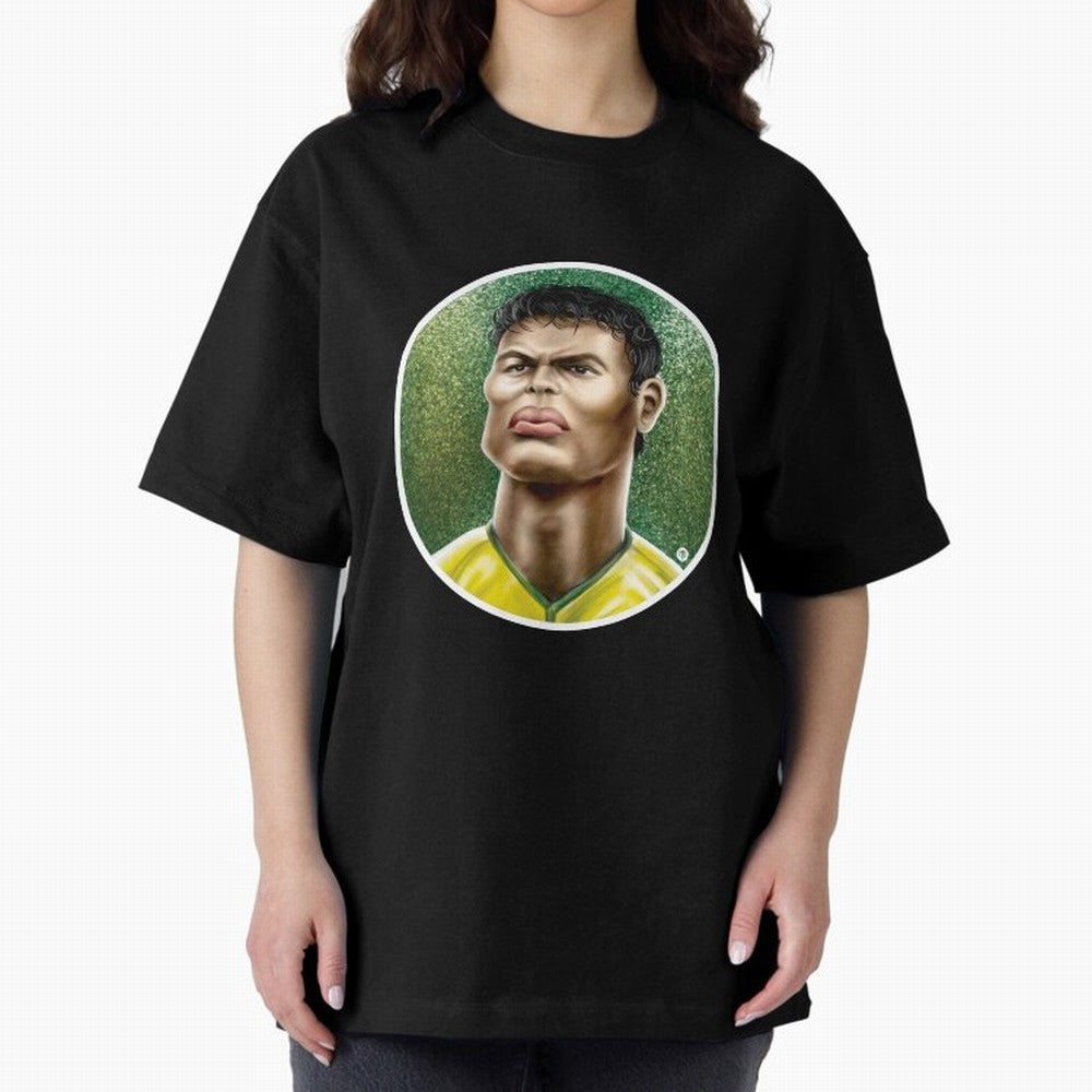 Footballicature : Thiago Silva Classic T-Shirt Feel the Heartbeat of Global Football Passion for FIFA World Cup 2026, Made for Messi, CR7 and Mbappe, Netherlands, Supporter Pride, Iconic Celebrations, Legendary Names and Global Match Day Energy;